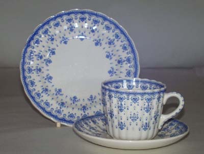 Teacup and Saucer with Plate